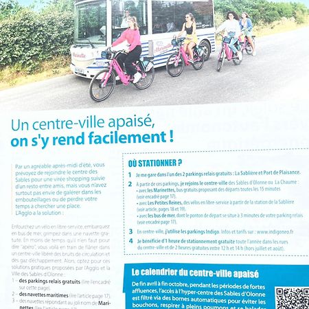 Plein Centre Maison Appartement 100 M De La Plage 150 M Du Port Les Sables-dʼOlonne Εξωτερικό φωτογραφία